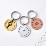 Small pet id tags copper wi..