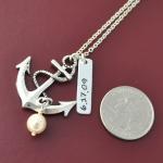 Personalized antique anchor..