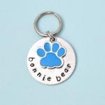 Paw Print Blue Or Pink Cus..